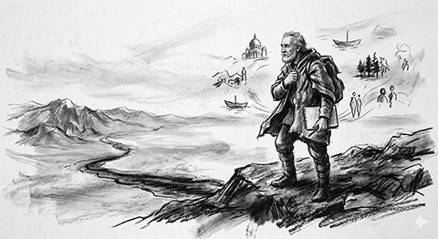 Illustration poétique du voyage